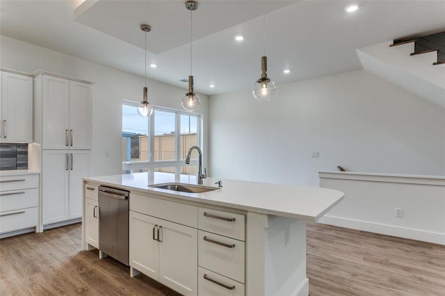 Furnished interior view inside a new home in , Fort Worth (Image 7).