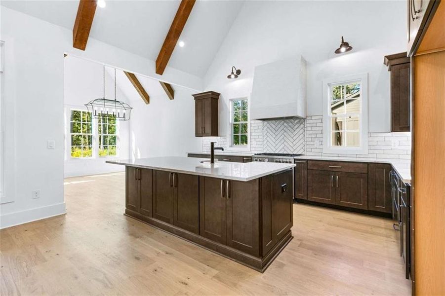 Furnished interior view inside a new home in , Peachtree City (Image 10).