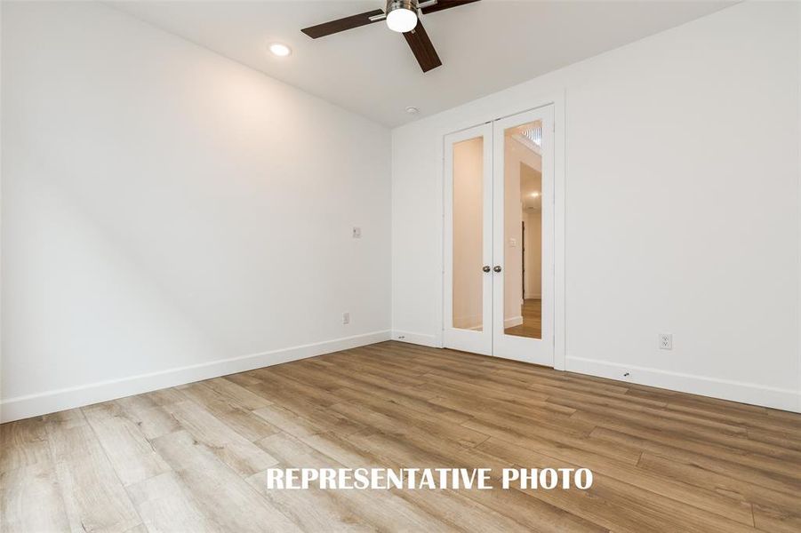 Your new home office is the perfect place for work or play.  REPRESENTATIVE PHOTO