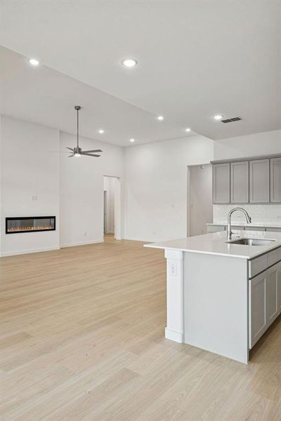 Open Floor Plan in the Gilmour II home plan by Trophy Signature Homes – REPRESENTATIVE PHOTO Open Floor Plan in the Gilmour II home plan by Trophy Signature Homes – REPRESENTATIVE PHOTO