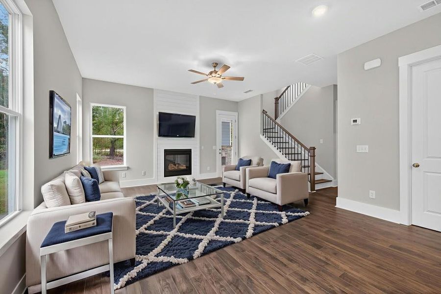 Furnished interior view inside a new home in Red Bird Manor, Jefferson (Image 14). Furnished interior view inside a new home in Red Bird Manor, Jefferson (Image 14).