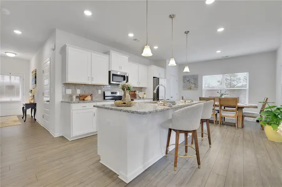 Furnished interior view inside a new home in , Cartersville (Image 5).