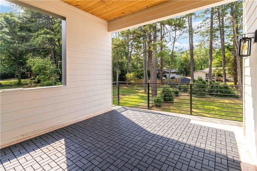 Exterior details and patio area of a home in , Decatur (Image 28).