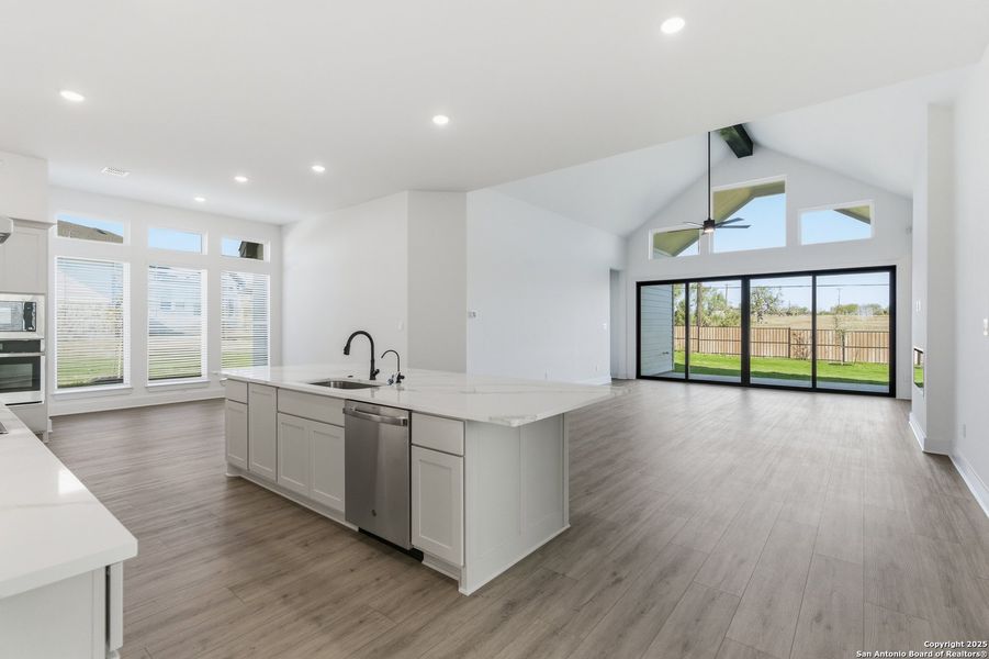 Furnished interior view inside a new home in Sienna Lakes, San Antonio (Image 14).