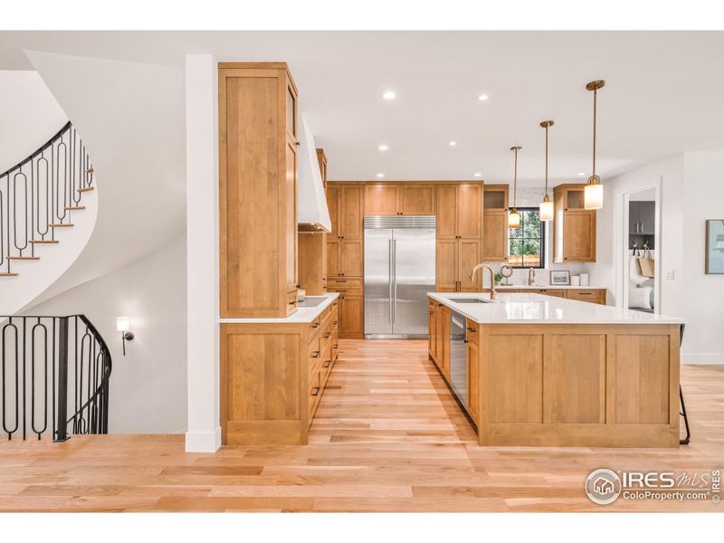 Gracious and open floor plan