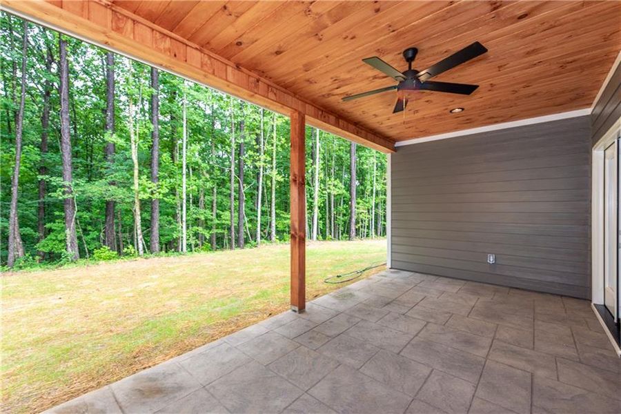 Exterior details and patio area of a home in , Jasper (Image 4). Exterior details and patio area of a home in , Jasper (Image 4).
