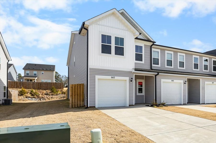 Exterior details and patio area of a home in Windsor, North Augusta (Image 3).