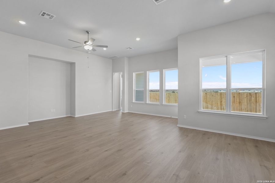 Spacious, unfurnished interior of a new home in Megan's Landing, Castroville (Image 17). Spacious, unfurnished interior of a new home in Megan's Landing, Castroville (Image 17).