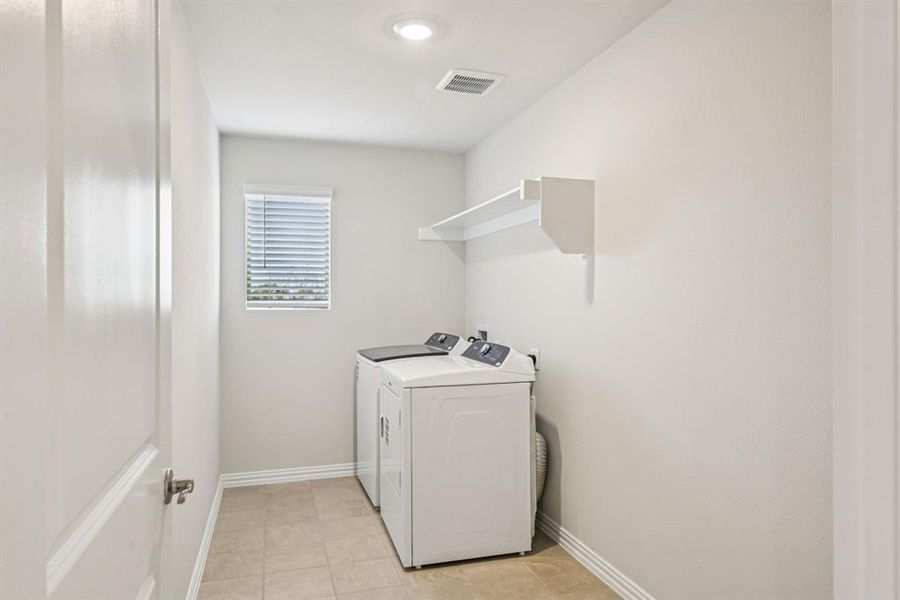 Furnished interior view inside a new home in Trails of Lavon - Signature Series, Lavon (Image 14).