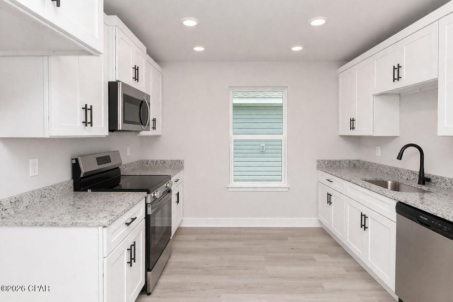 Furnished interior view inside a new home in Fox Glenn, Panama City (Image 5).
