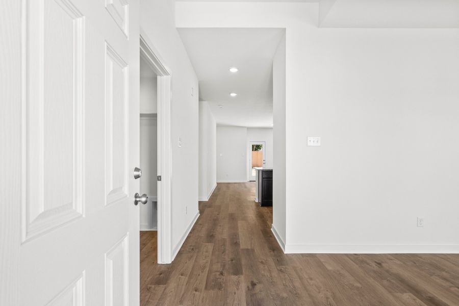 Spacious, unfurnished interior of a new home in Adaline Crossing, McGregor (Image 8). Spacious, unfurnished interior of a new home in Adaline Crossing, McGregor (Image 8).