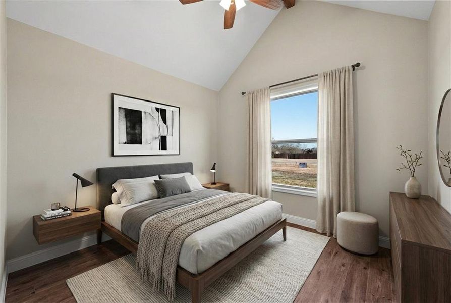 Furnished interior view inside a new home in , Corsicana (Image 18). Furnished interior view inside a new home in , Corsicana (Image 18).