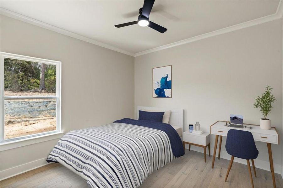 Virtually-staged photo Virtually-staged photo