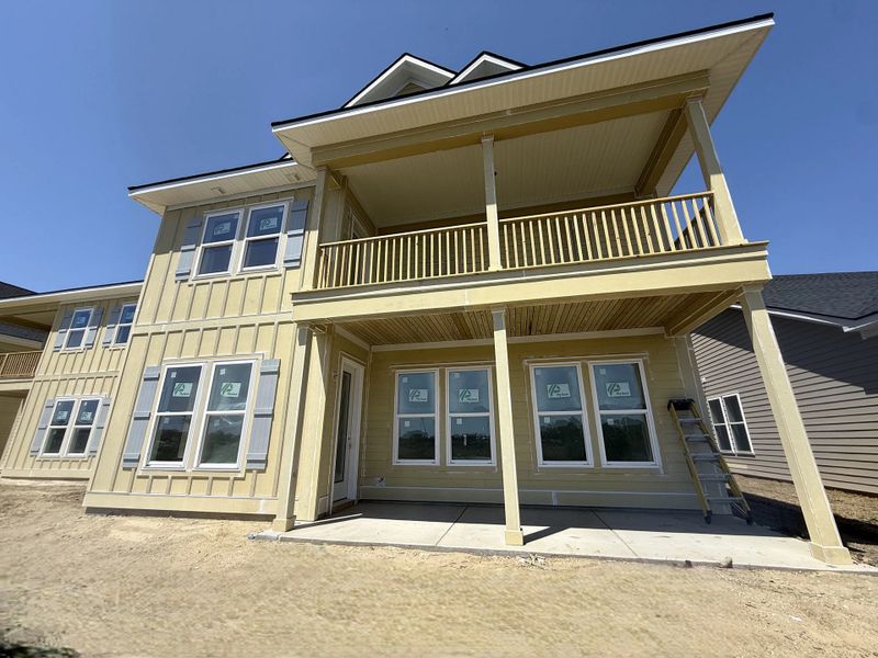 Exterior details and patio area of a home in Blue Heron Retreat, Little River (Image 3). Exterior details and patio area of a home in Blue Heron Retreat, Little River (Image 3).
