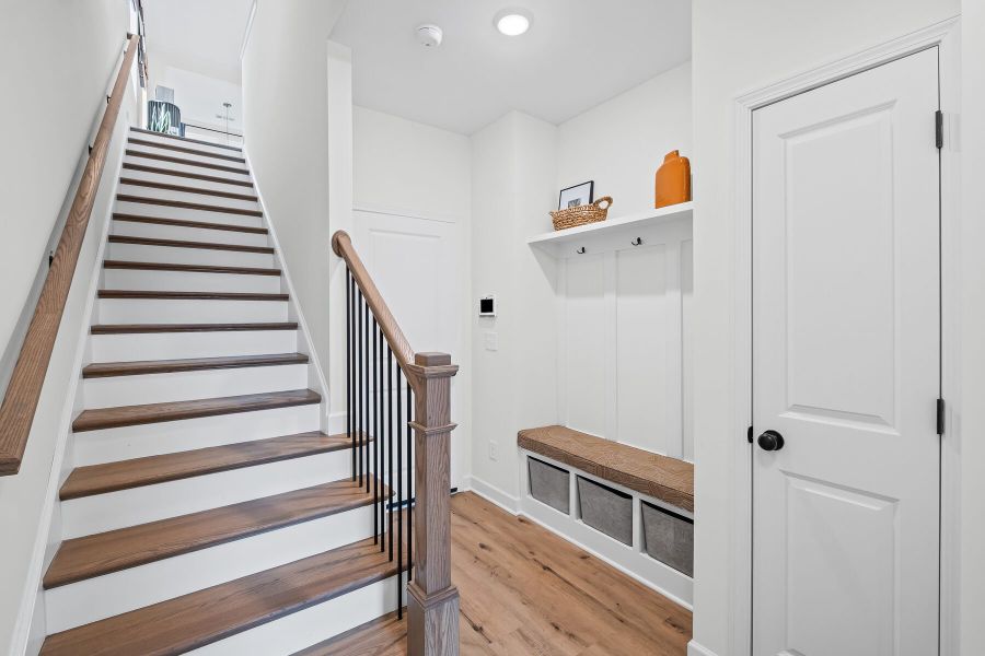 Representative furnished interior of a home built from the The Greenfield by JW Collection in The Village at River Green, Canton (Image 8).