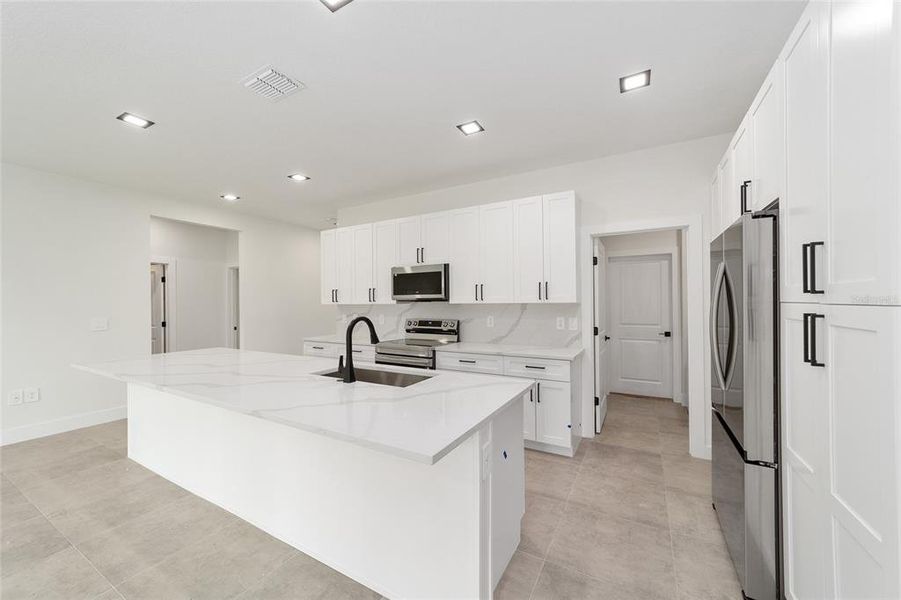 Furnished interior view inside a new home in , Ocala (Image 9).