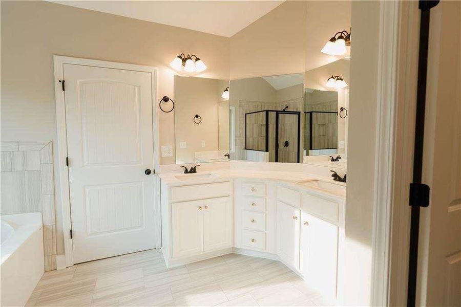 Furnished interior view inside a new home in , Douglasville (Image 7). Furnished interior view inside a new home in , Douglasville (Image 7).