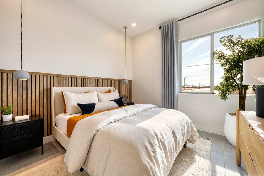 Representative furnished interior of a home built from the Granite Plan 3505 by Tri Pointe Homes in Waterston Central, Gilbert (Image 16).