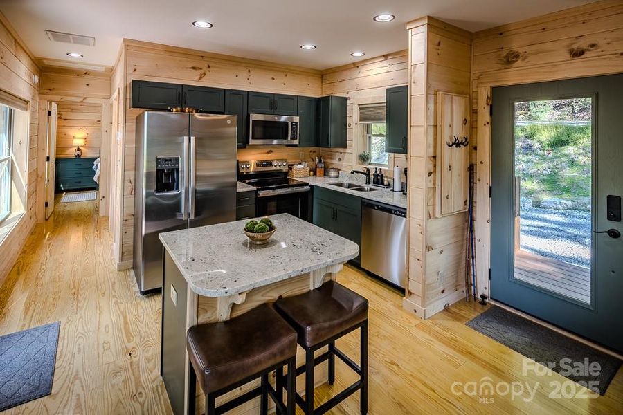Furnished interior view inside a new home in , Beech Mountain (Image 14). Furnished interior view inside a new home in , Beech Mountain (Image 14).