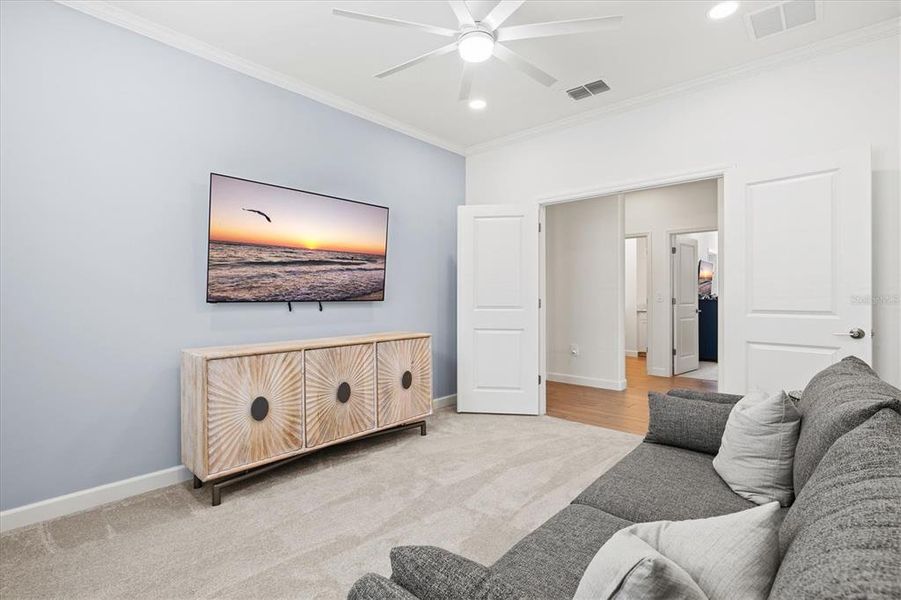 Furnished interior view inside a new home in , Bradenton (Image 48).