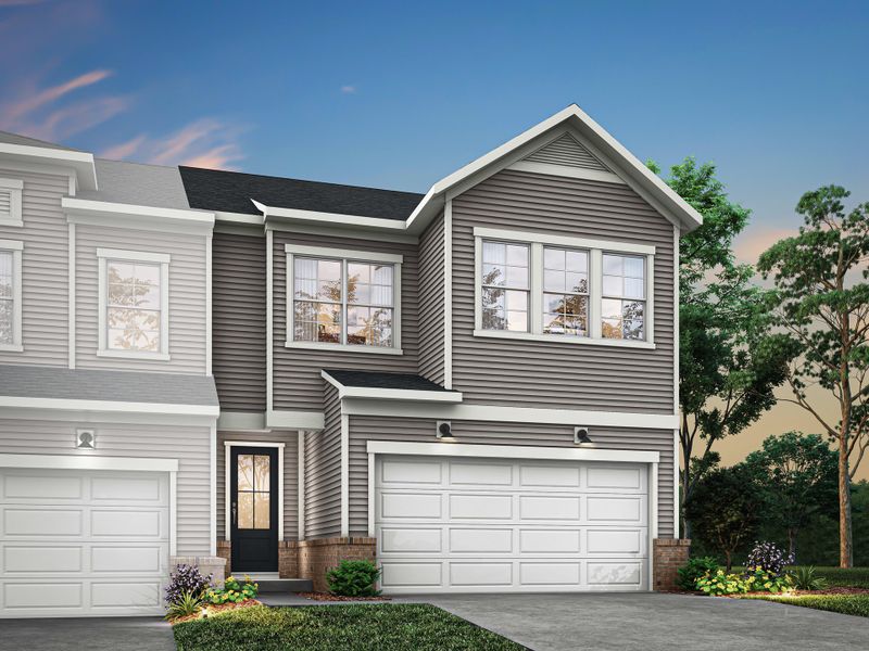 Representative exterior photo of a completed home built from the Stuart by Tri Pointe Homes in Millstone, Cramerton, NC (Image 23). Representative exterior photo of a completed home built from the Stuart by Tri Pointe Homes in Millstone, Cramerton, NC (Image 23).