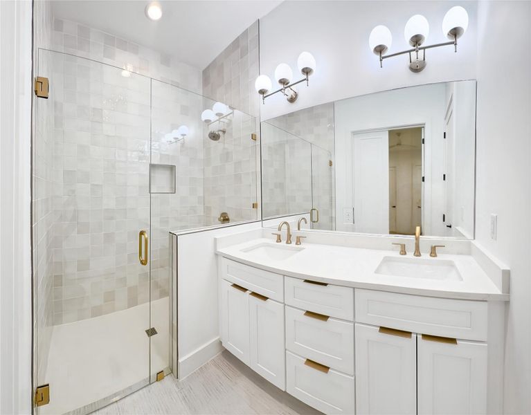 Furnished interior view inside a new home in , Austin (Image 15).