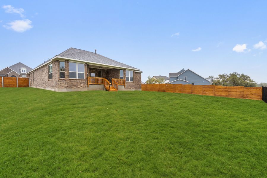 Representative exterior details of a home built from the Palmer by Ashton Woods in The Estates at La Cima, San Marcos (Image 36).