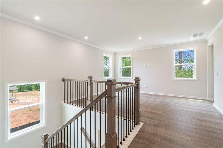 Spacious, unfurnished interior of a new home in Tiberon Woods, Cumming (Image 20).