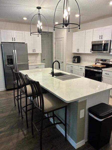 Furnished interior view inside a new home in Berry Bay, Wimauma (Image 4). Furnished interior view inside a new home in Berry Bay, Wimauma (Image 4).