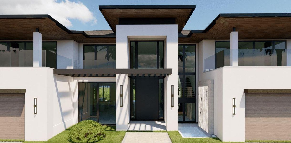 Exterior details and patio area of a home in , Boca Raton (Image 4).