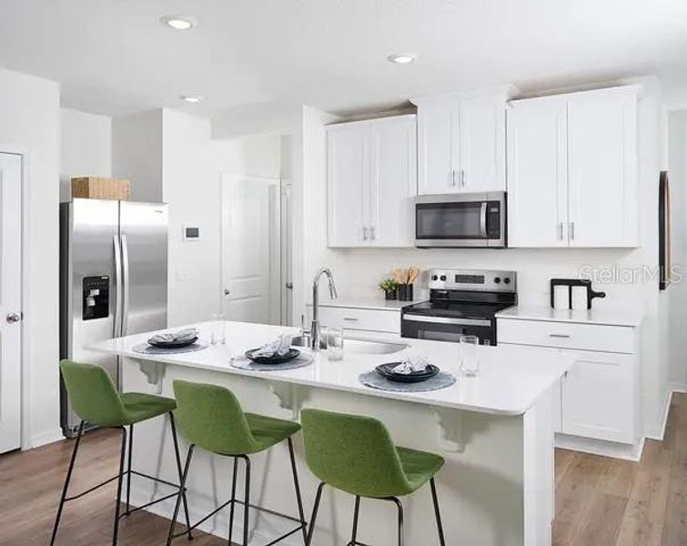 Furnished interior view inside a new home in , St. Cloud (Image 6).