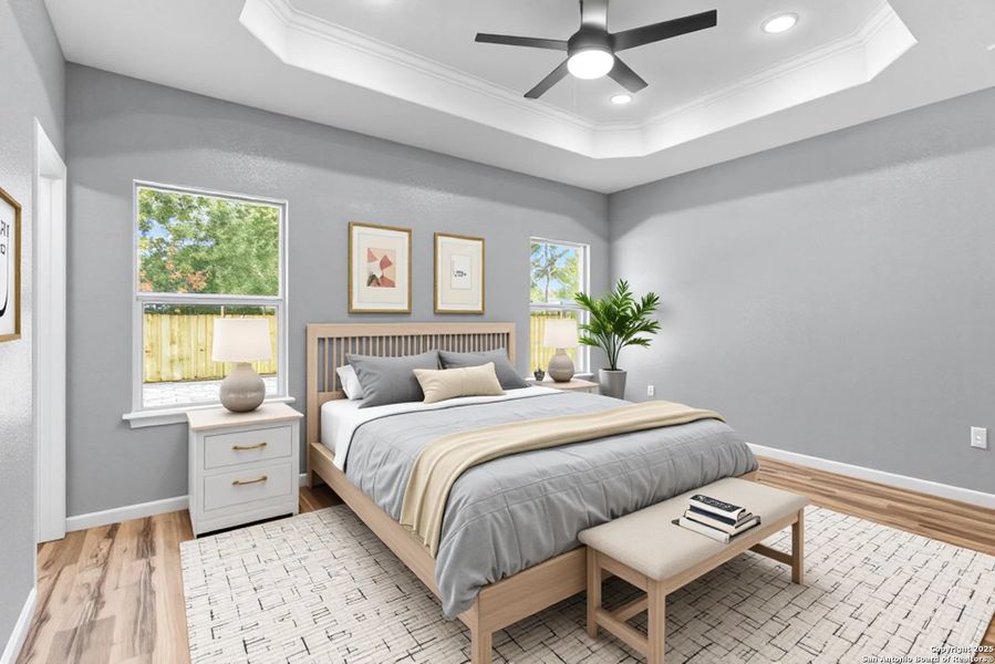 Furnished interior view inside a new home in , San Antonio (Image 3). Furnished interior view inside a new home in , San Antonio (Image 3).