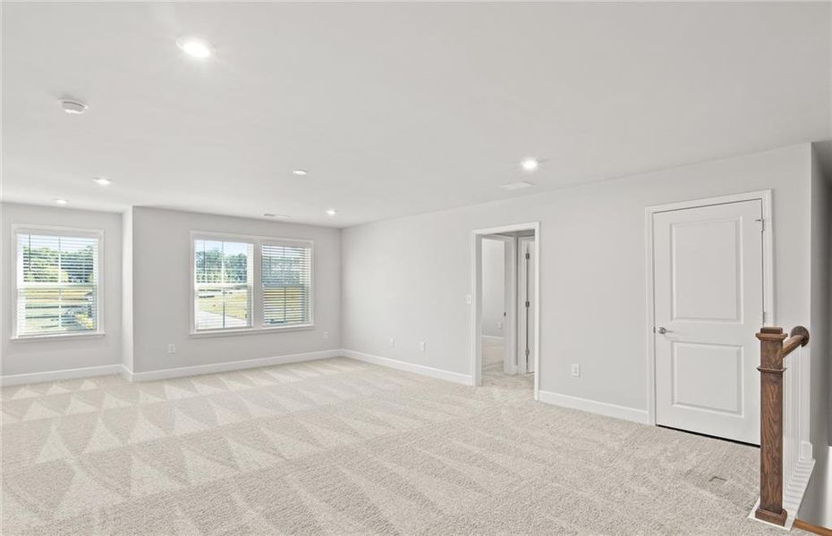 Spacious, unfurnished interior of a new home in Anderson Point Estates, McDonough (Image 13). Spacious, unfurnished interior of a new home in Anderson Point Estates, McDonough (Image 13).