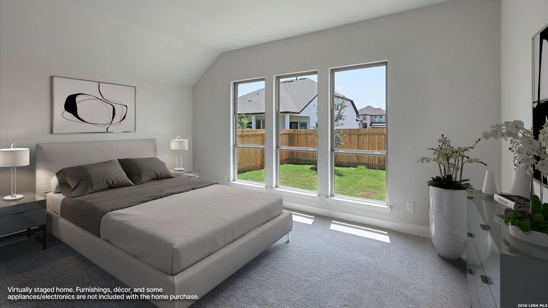Furnished interior view inside a new home in Haby Hill, San Antonio (Image 14). Furnished interior view inside a new home in Haby Hill, San Antonio (Image 14).