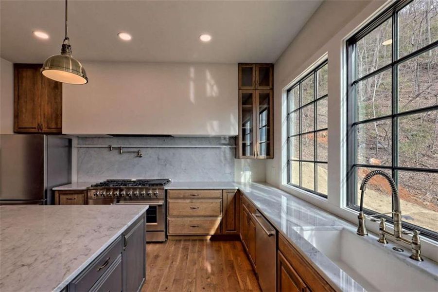 Furnished interior view inside a new home in , Clayton (Image 9).