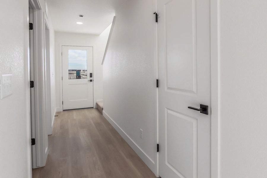 Representative unfurnished interior of a home built from the Sage by Hartford Homes in Bloom, Fort Collins (Image 26).