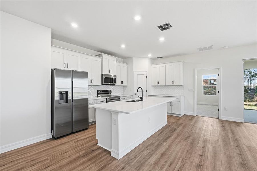 Furnished interior view inside a new home in , Groveland (Image 11).