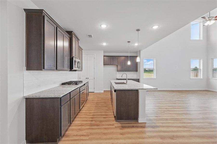 Furnished interior view inside a new home in Bel Air Village, Sherman (Image 4).