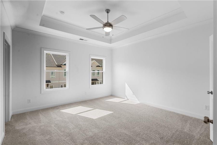 Spacious, unfurnished interior of a new home in Evanshire Townhomes, Duluth (Image 17).