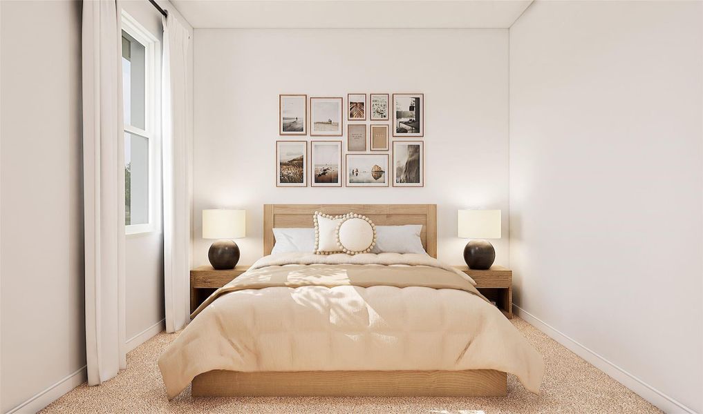 Bedroom 3 (*Artist rendering used for illustration purposes only.)