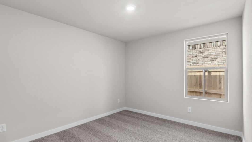 Representative unfurnished interior of a home built from the JUSTIN by D.R. Horton in Homestead at Parks Bell Ranch, Odessa (Image 19).