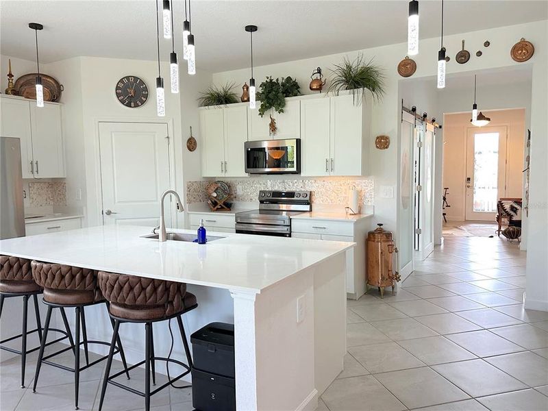 Furnished interior view inside a new home in , Englewood (Image 27).