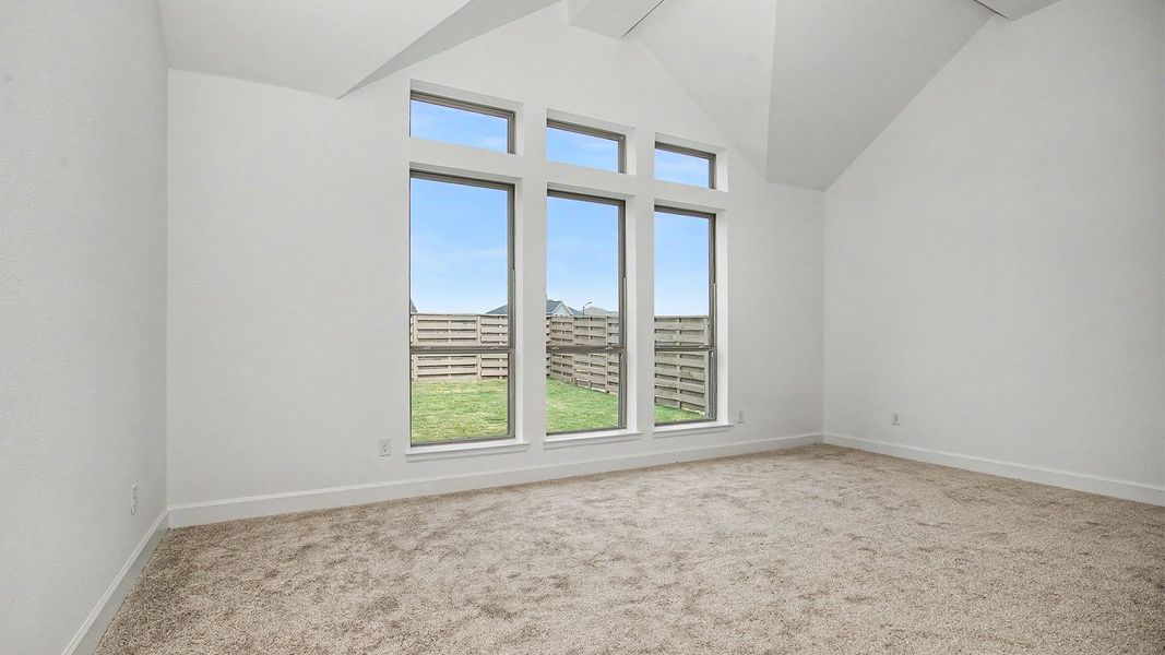 Spacious, unfurnished interior of a new home in Austin Point, Richmond (Image 9).