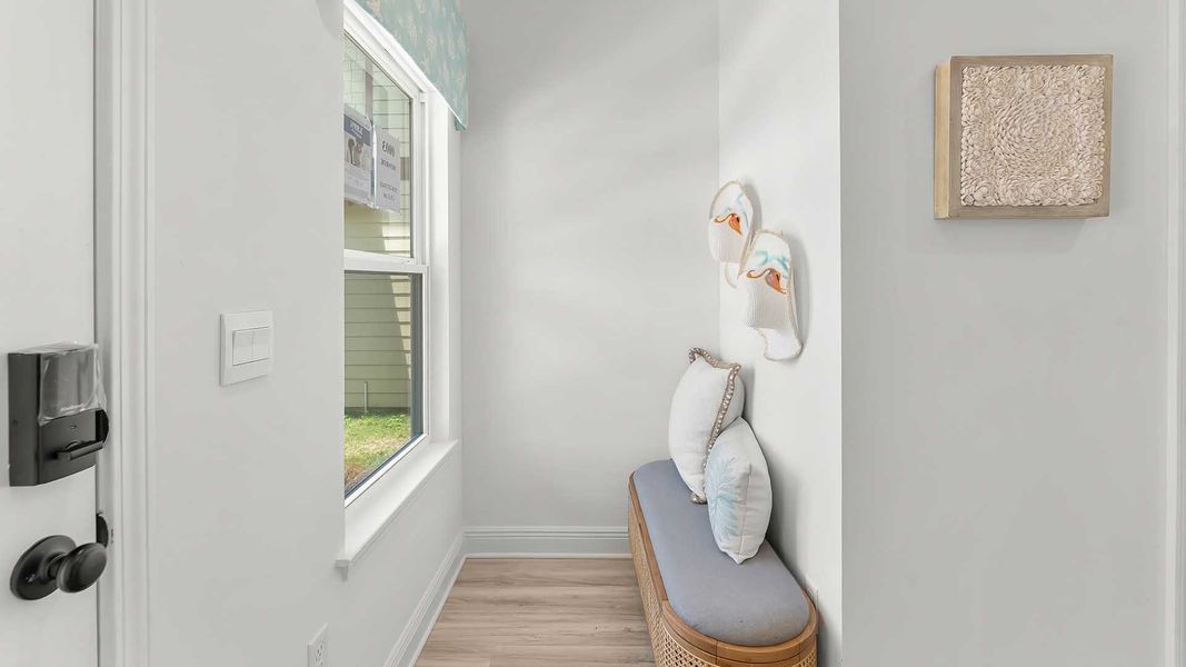 Furnished interior view inside a new home in Sanctuary Beach, Panama City Beach (Image 5).