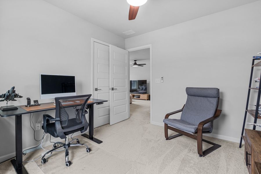 Furnished interior view inside a new home in Heron's Walk at Summers Corner, Summerville (Image 33).