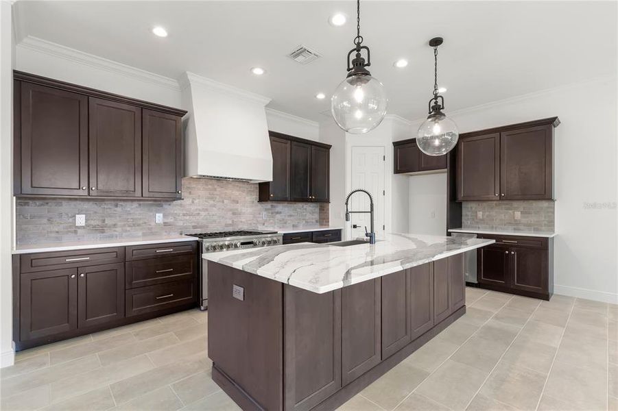 Furnished interior view inside a new home in , Crystal Beach (Image 13).