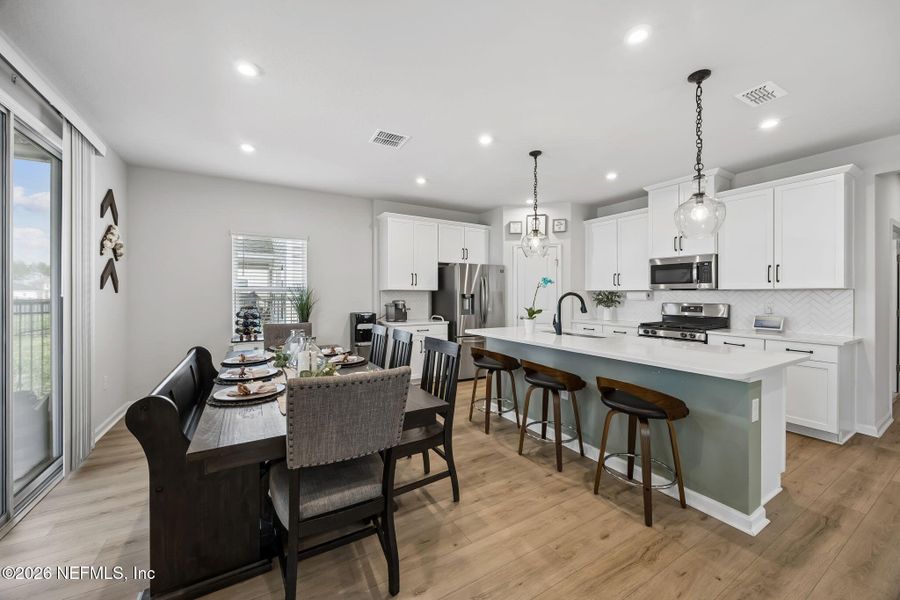 Furnished interior view inside a new home in , St. Augustine (Image 5).