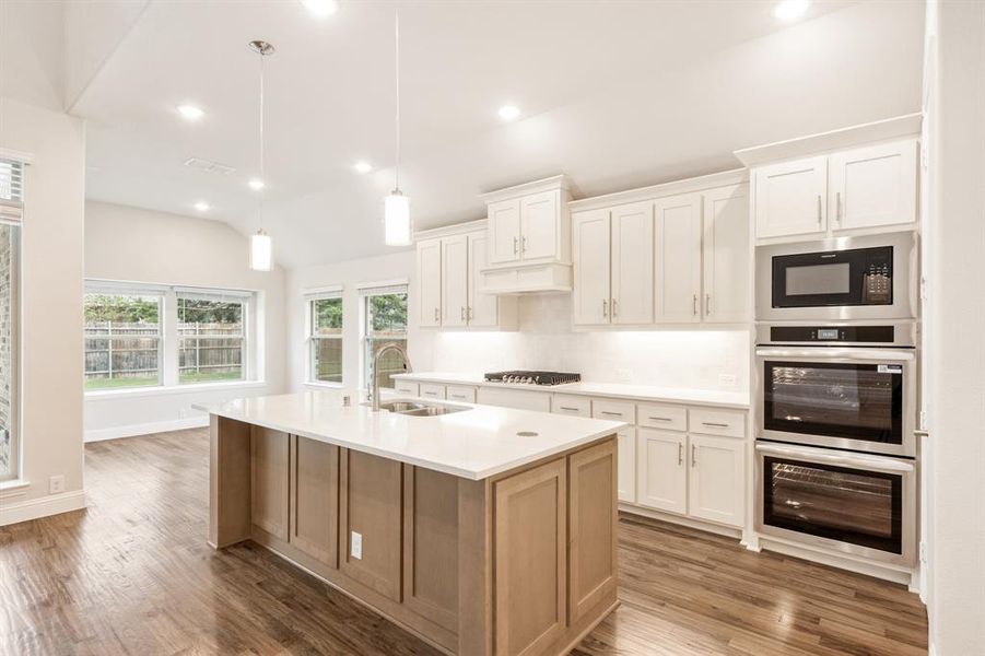 Furnished interior view inside a new home in Mockingbird Heights Classic 60, Midlothian (Image 12).