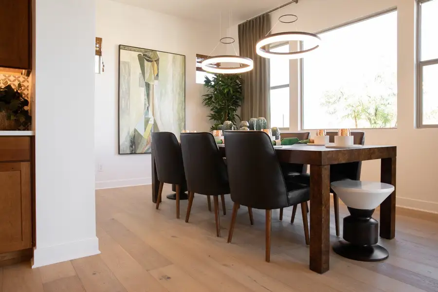 Furnished interior view inside a new home in Elegance at Eastmark, Mesa (Image 7).