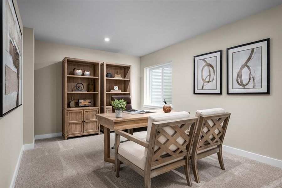 Representative furnished interior of a home built from the Corsica by Ryan Homes in Muirwood, Murfreesboro (Image 35).